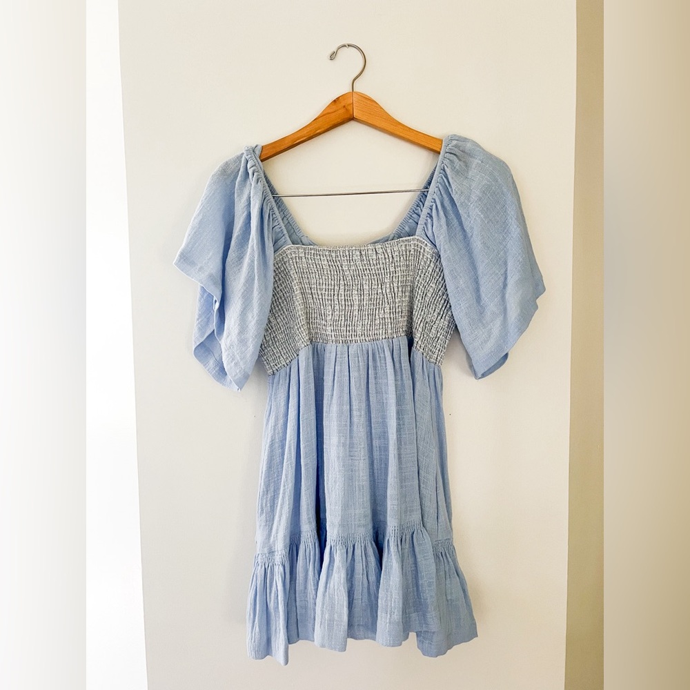 Light Blue Mini Dress